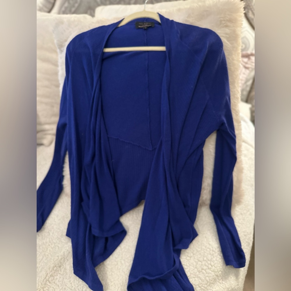 Ted Baker London Royal Blue Cardigan size 4